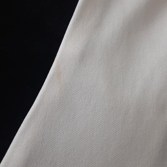 Vintage Teddi of California Black and White Sequined blouse Size 14 USA - Picture 5 of 9